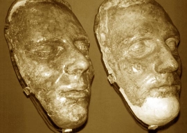 Death Mask castings of Joseph and Hyrum Smith